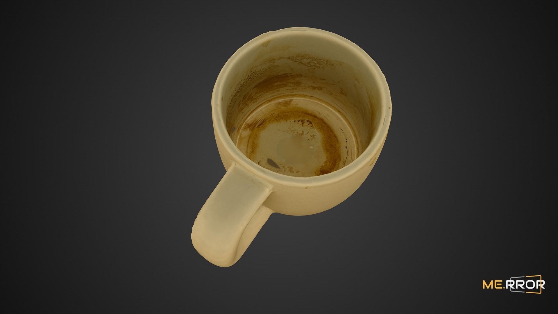 Game Ready Mug Cup Low-poly 3D model_4