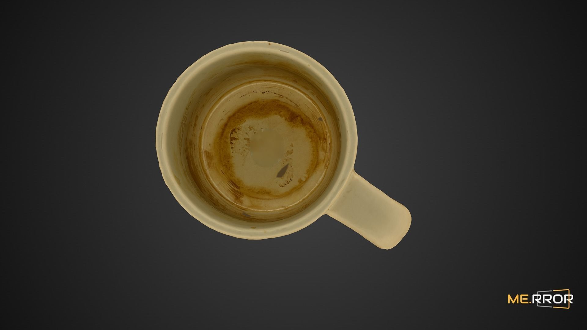 Game Ready Mug Cup Low-poly 3D model_6