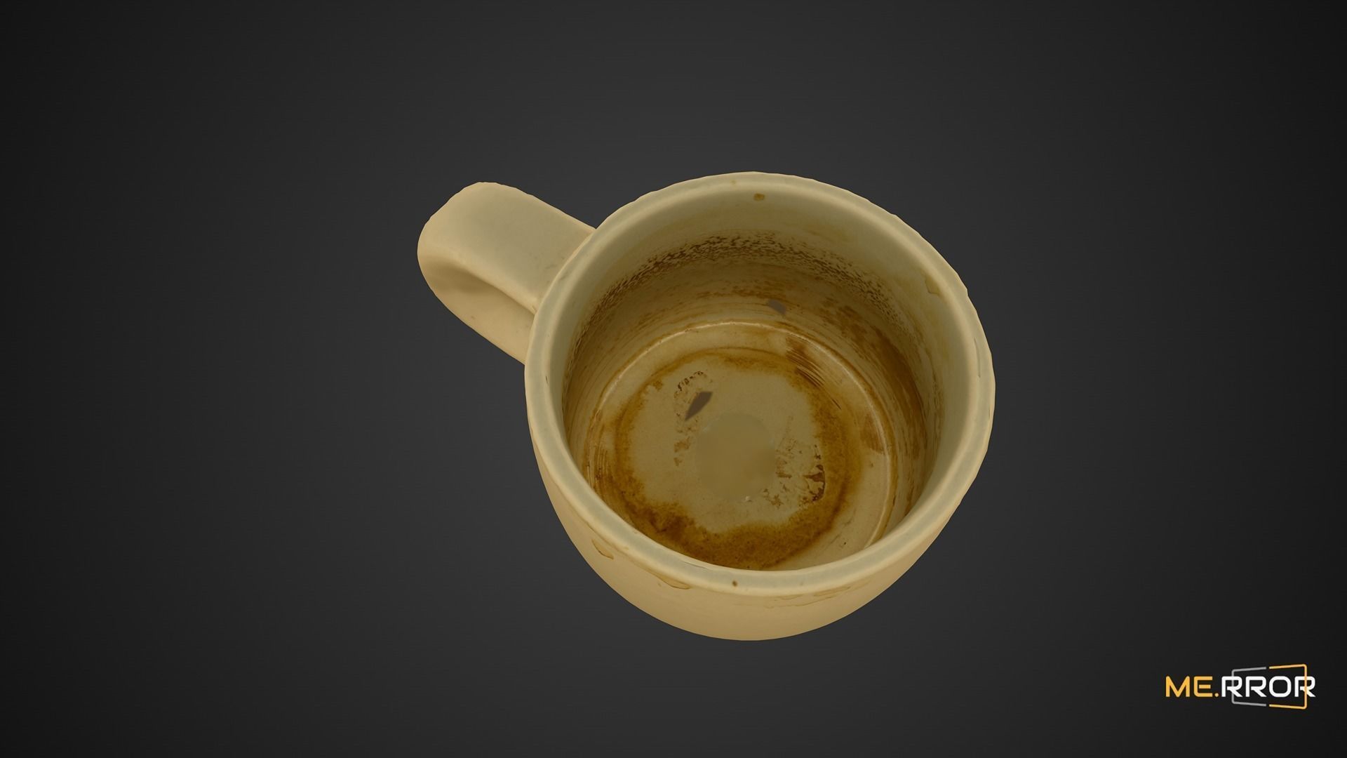 Game Ready Mug Cup Low-poly 3D model_9