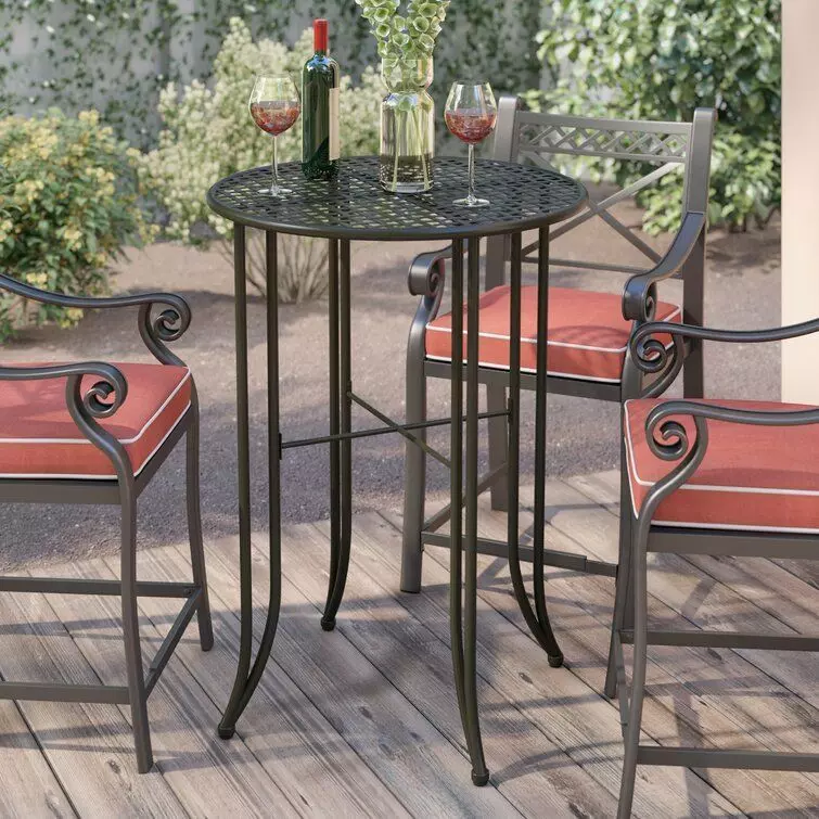 Doric Metal Bar Table 3D model