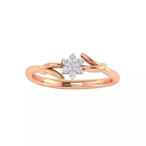 Women Star Ring STL OBJ FBX Renders Details 3D print model