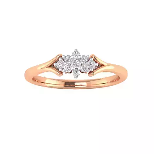 Women Wedding Engagement Ring STL OBJ FBX Renders Details
