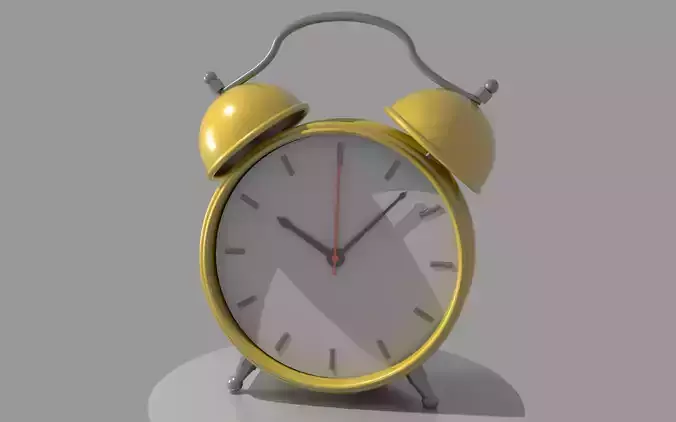 Alarm clock 3D model