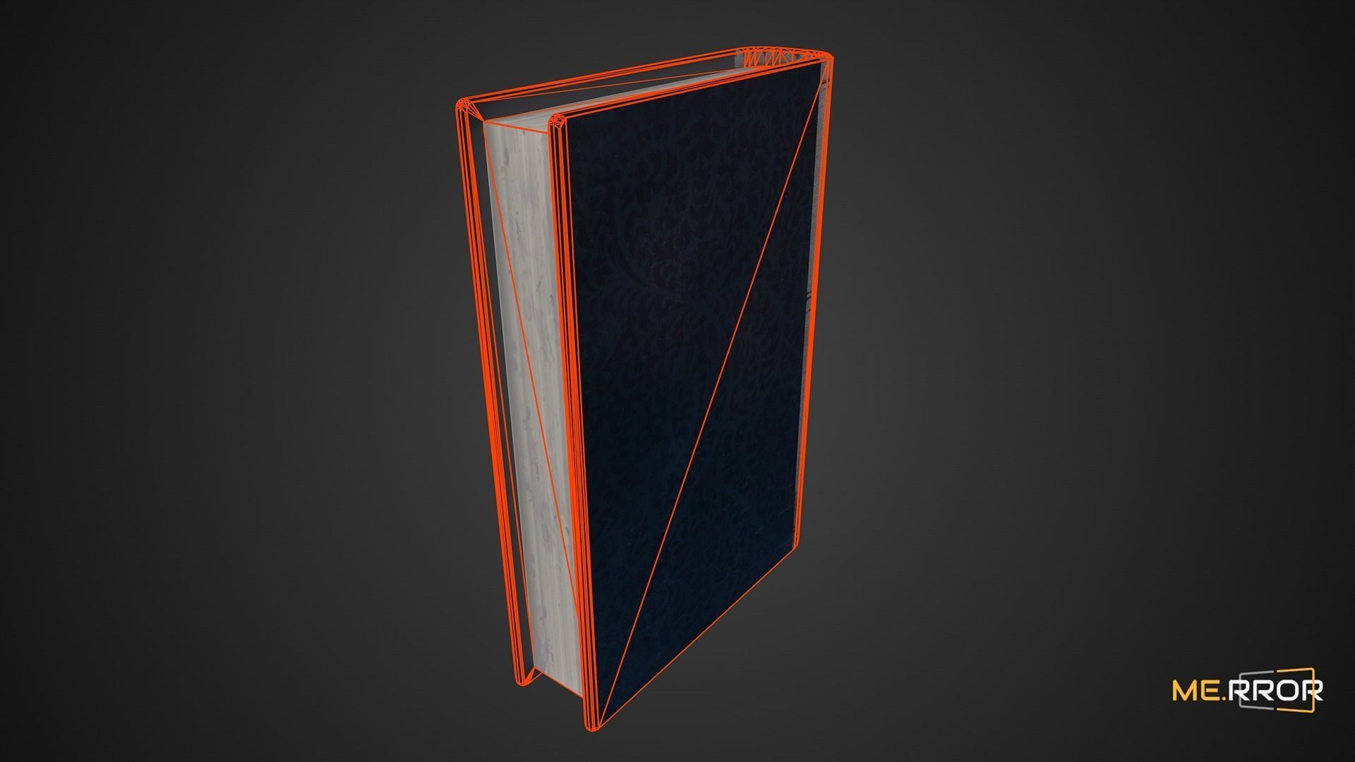 Game Ready Book 1 Low-poly 3D model_6