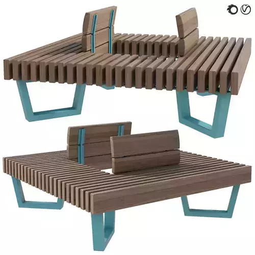 Bench collection  Boston  by Punto Group Design 