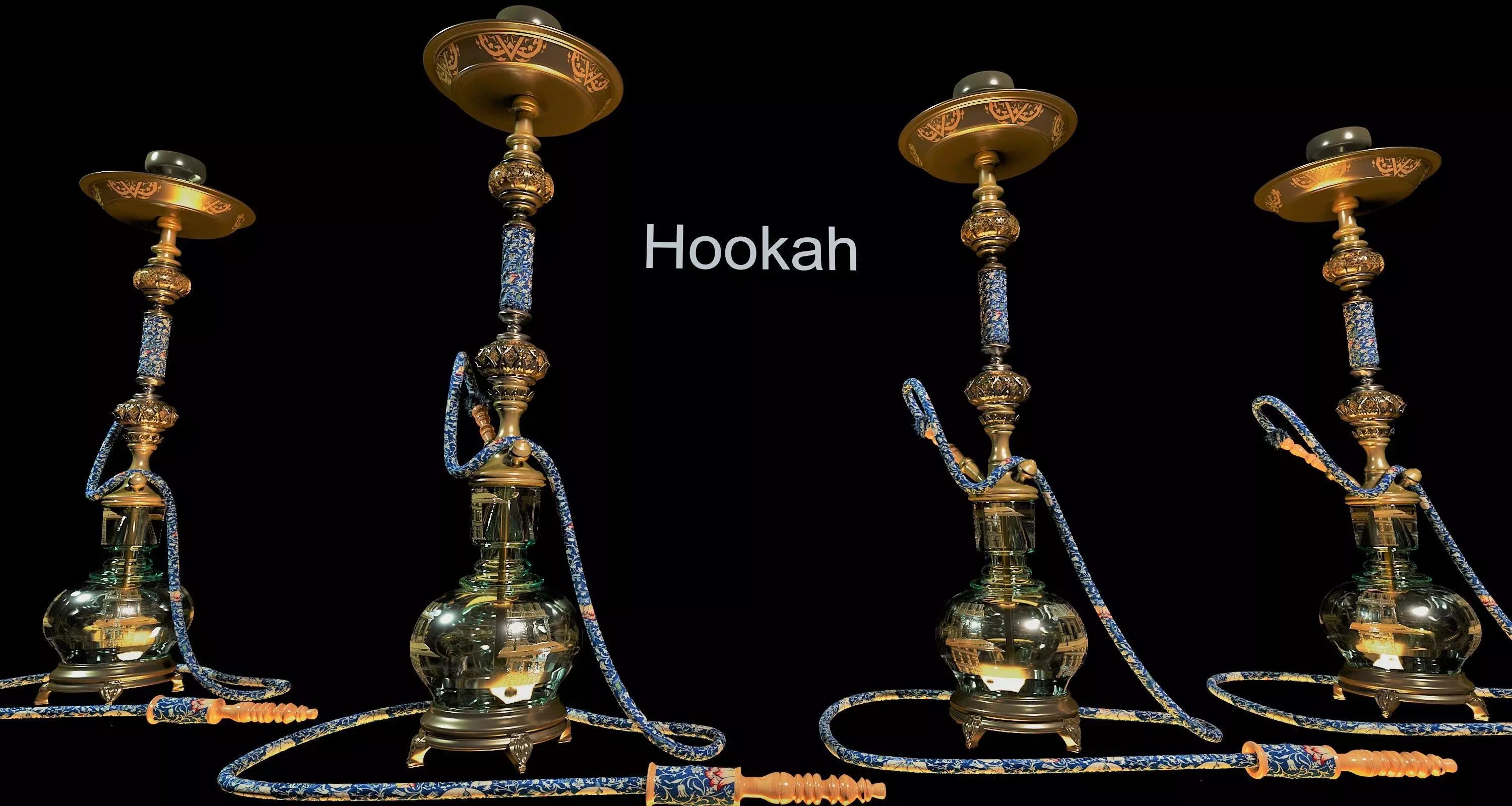 Hookah 3D model_0