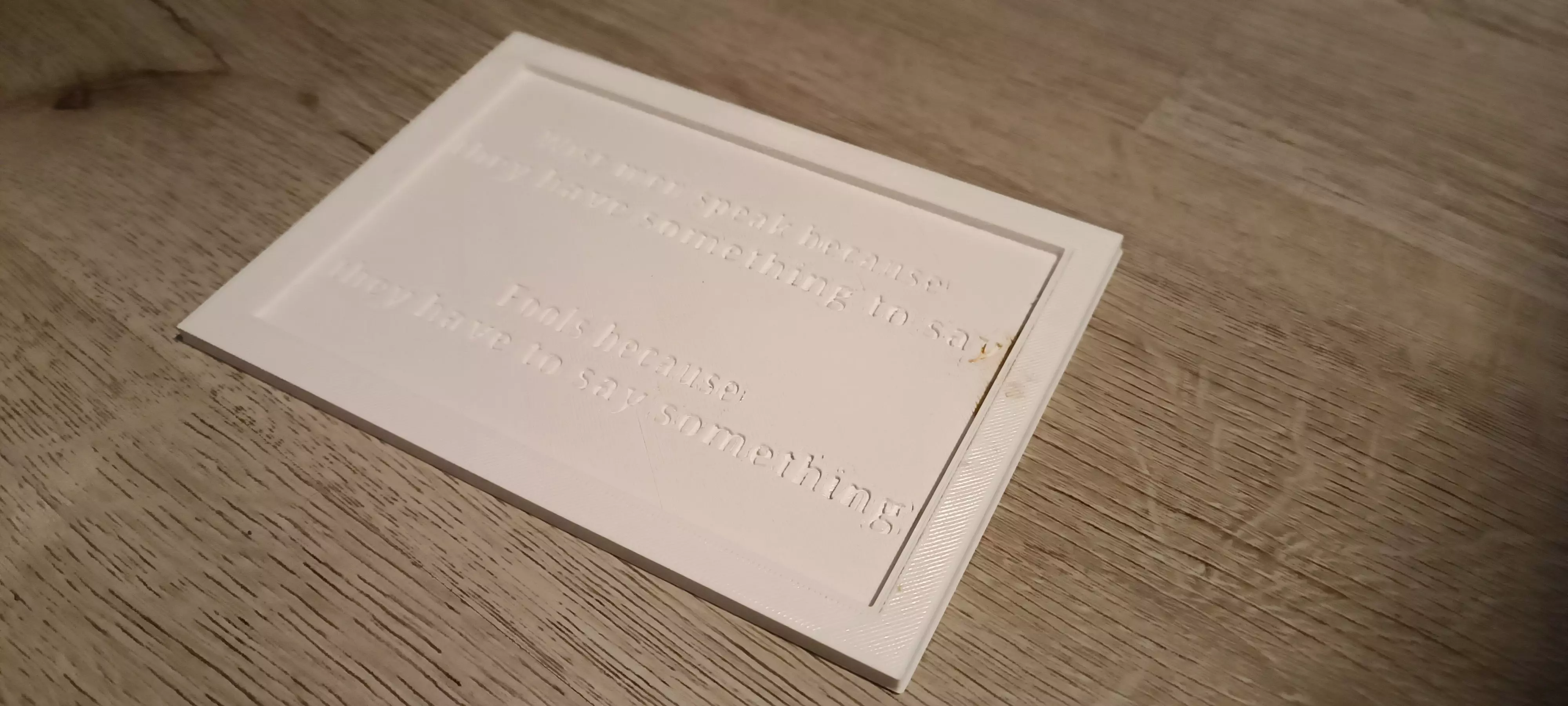 Plato Quote 3D print model_0