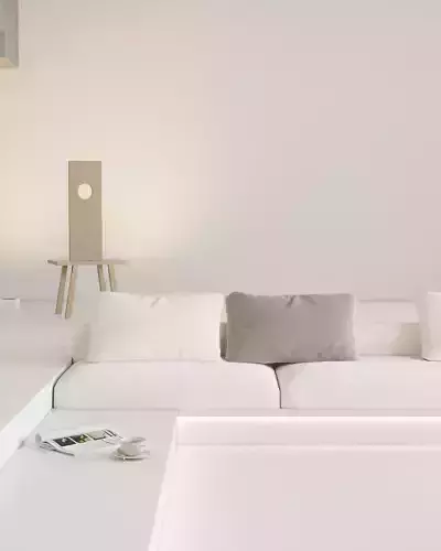 Mid Century interior scene