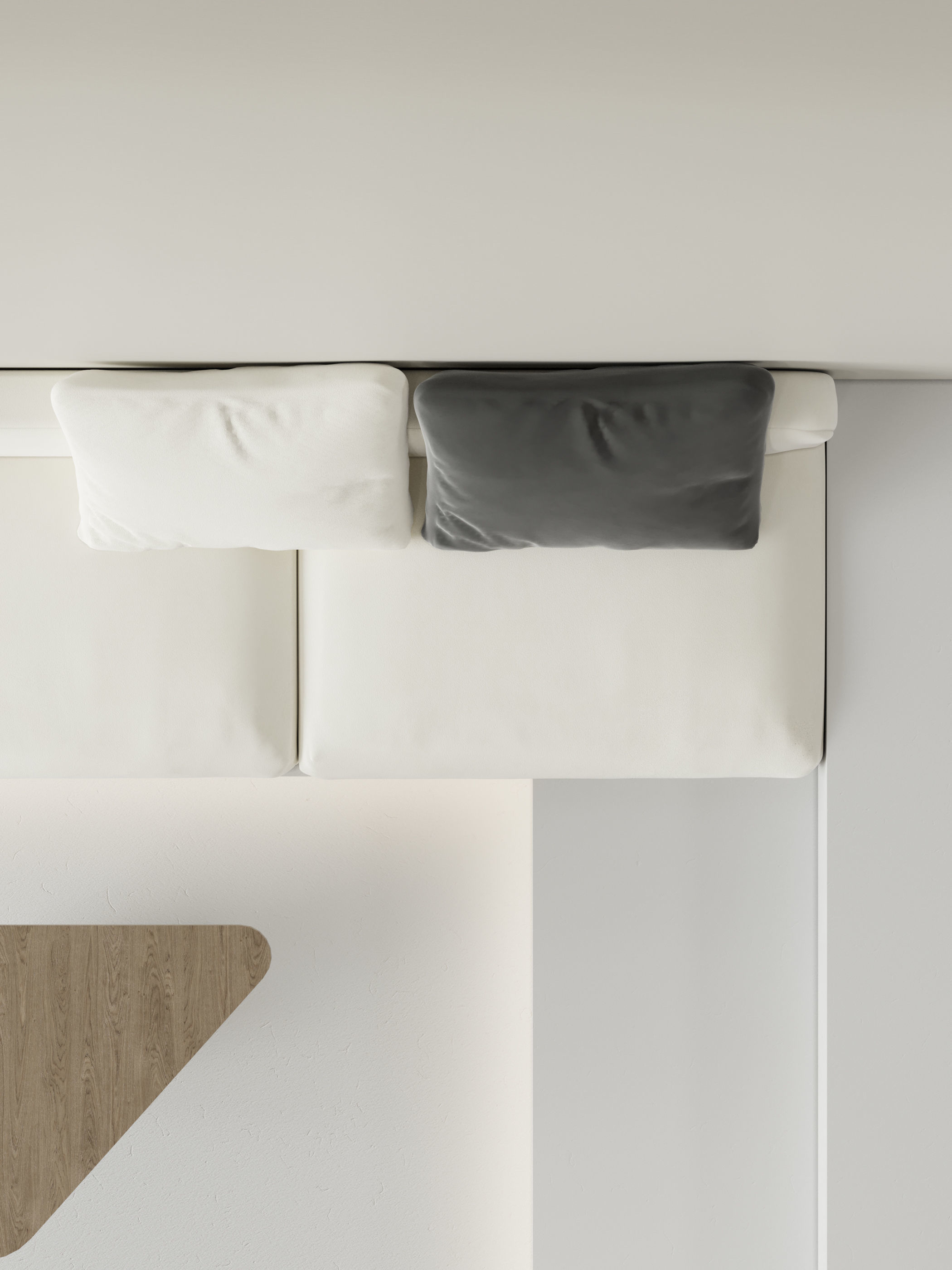 Mid Century interior scene 3D model_8