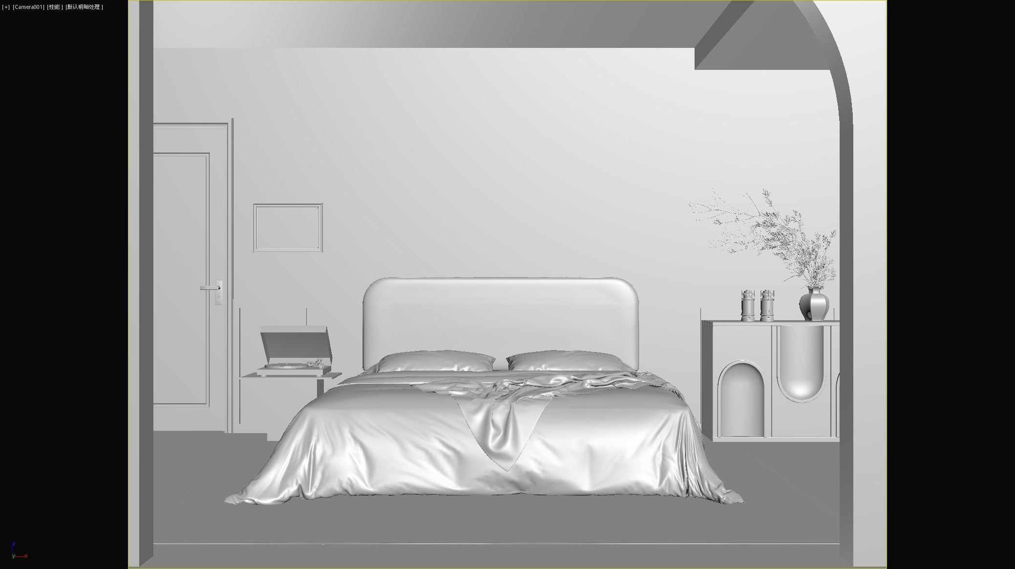 French residential indoor 3 d model 3D model_17