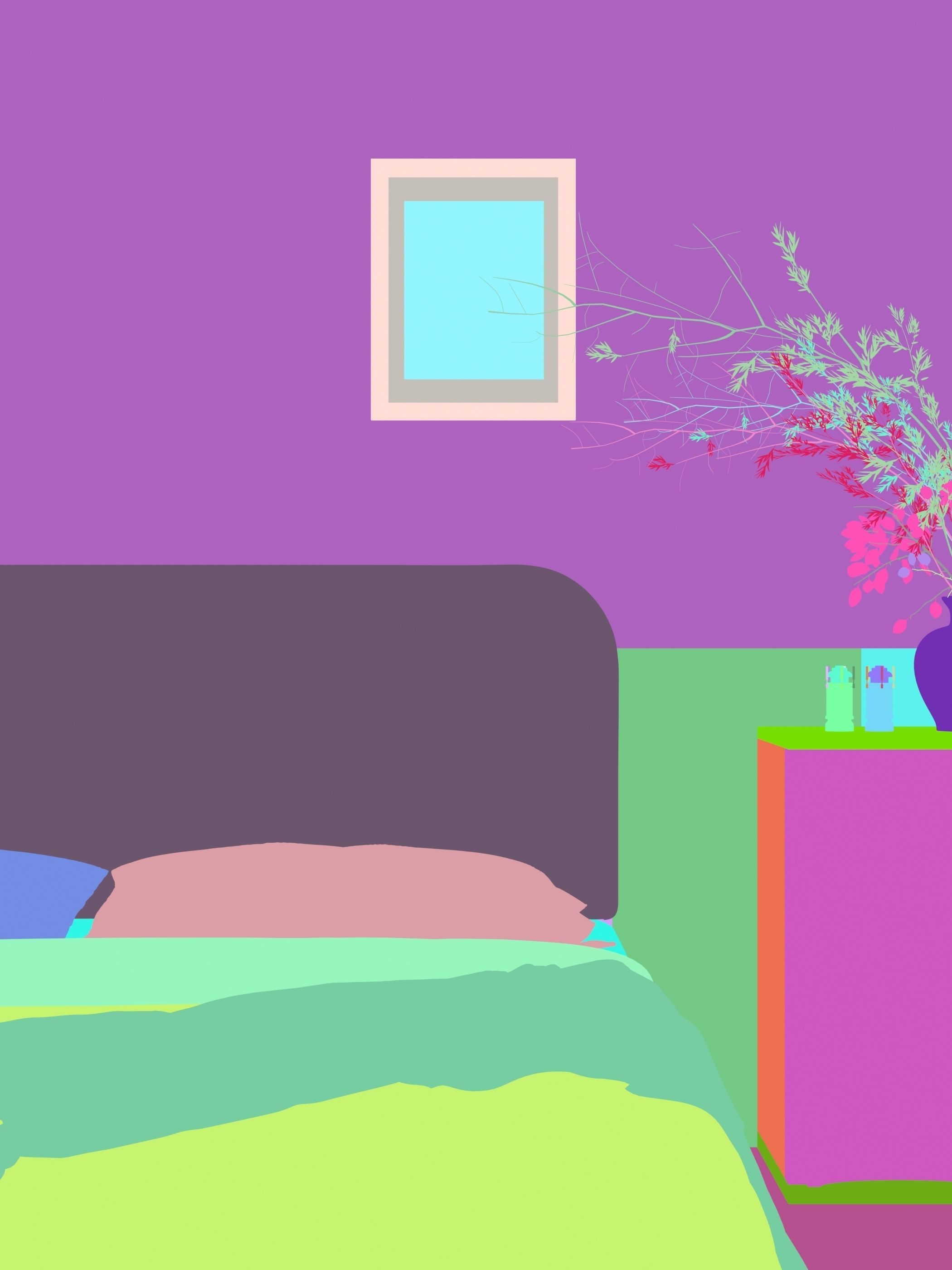 French residential indoor 3 d model 3D model_4