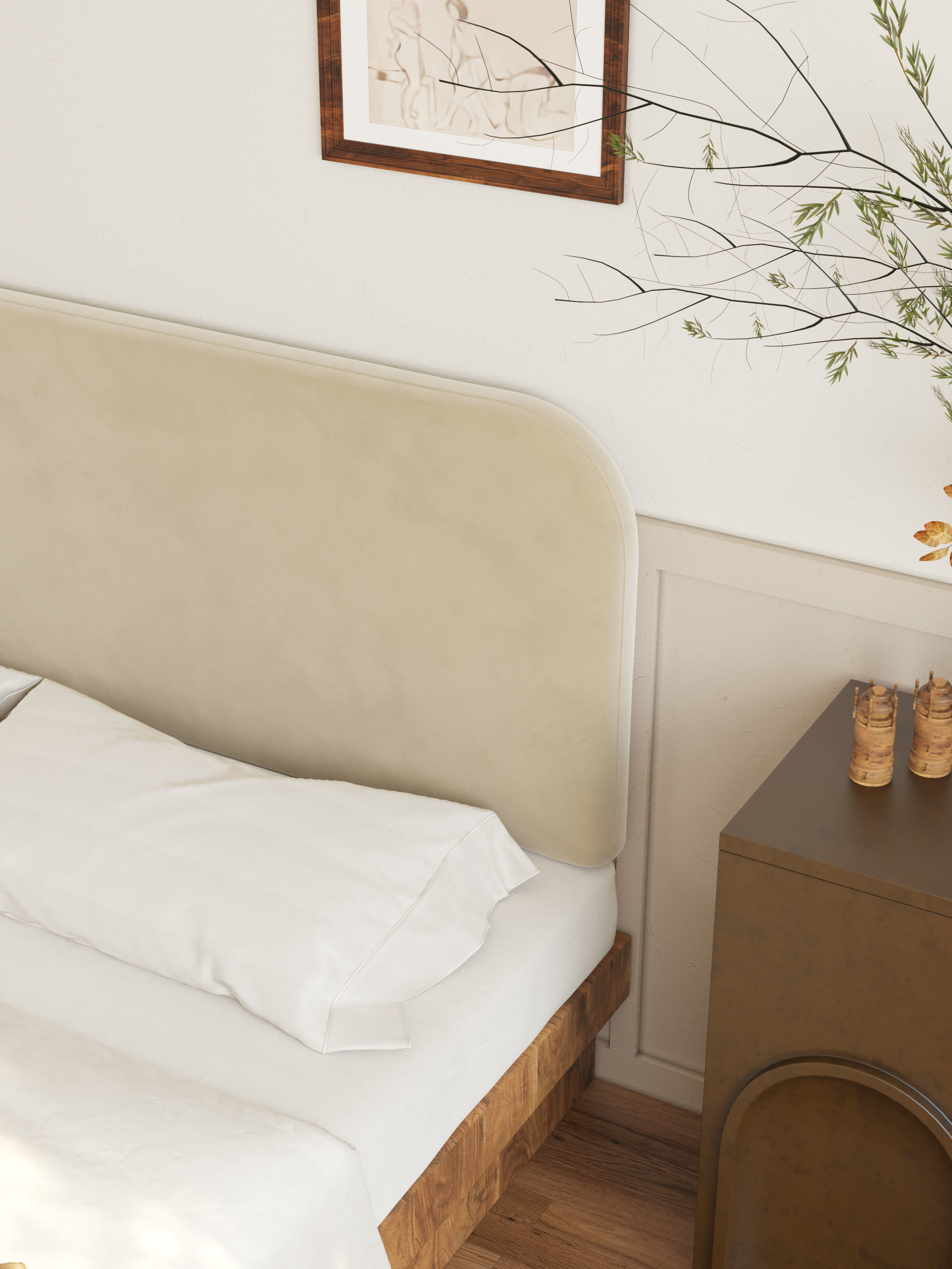 French residential indoor 3 d model 3D model_15