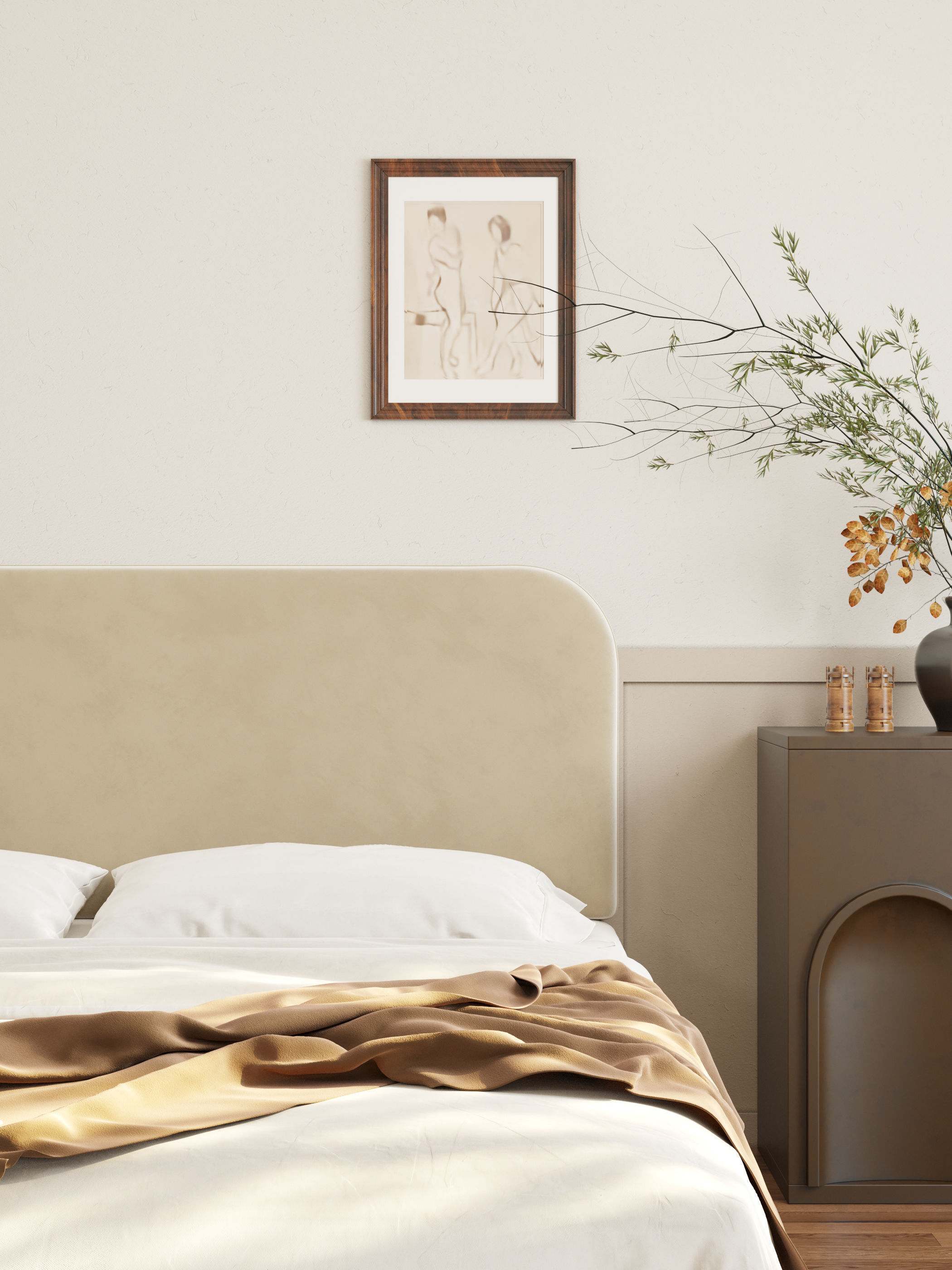 French residential indoor 3 d model 3D model_5