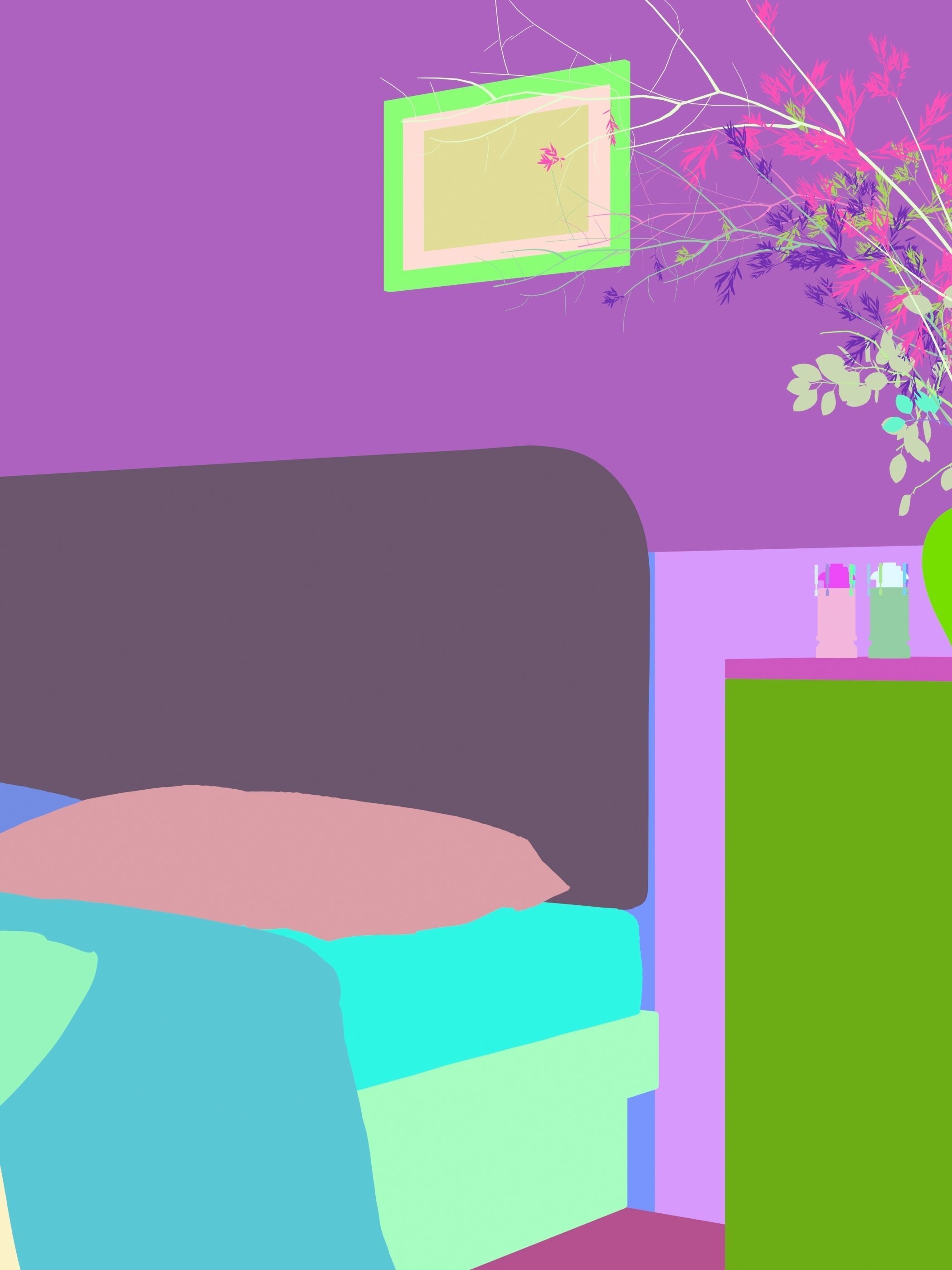 French residential indoor 3 d model 3D model_10