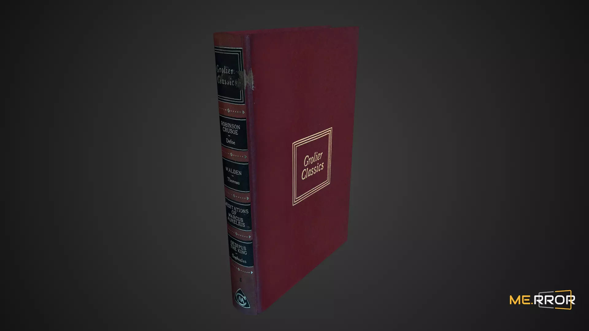 Game Ready Book 3 Low-poly 3D model