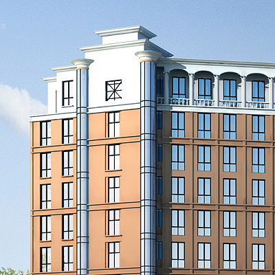 2004-06-15 tian you de tai da hui guan 3D model_4