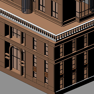2004-06-15 tian you de tai da hui guan 3D model_9