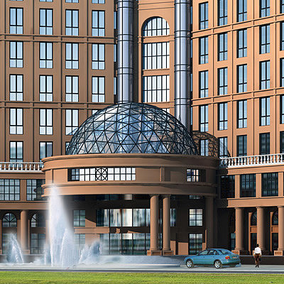 2004-06-15 tian you de tai da hui guan 3D model_1