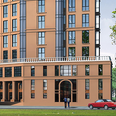 2004-06-15 tian you de tai da hui guan 3D model_7