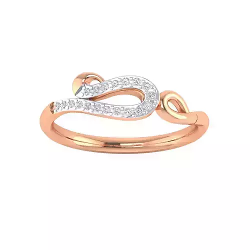 Women Wedding Engagement Ring STL OBJ FBX Renders Details