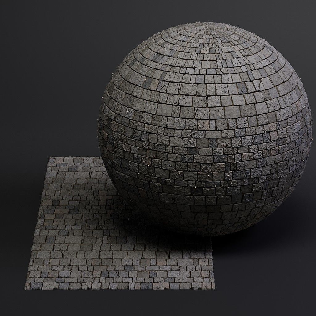 Pavements vol01 8K Seamless PBR Materials Texture_35