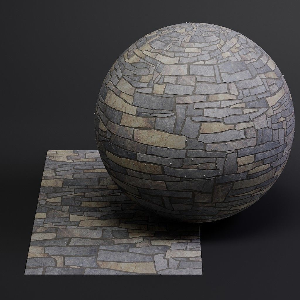 Pavements vol01 8K Seamless PBR Materials Texture_43