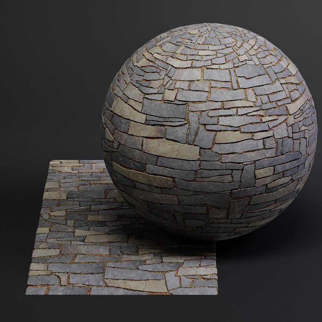 Pavements vol01 8K Seamless PBR Materials Texture_67