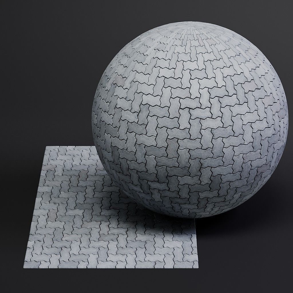 Pavements vol01 8K Seamless PBR Materials Texture_3