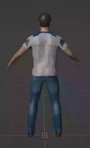 male character rig