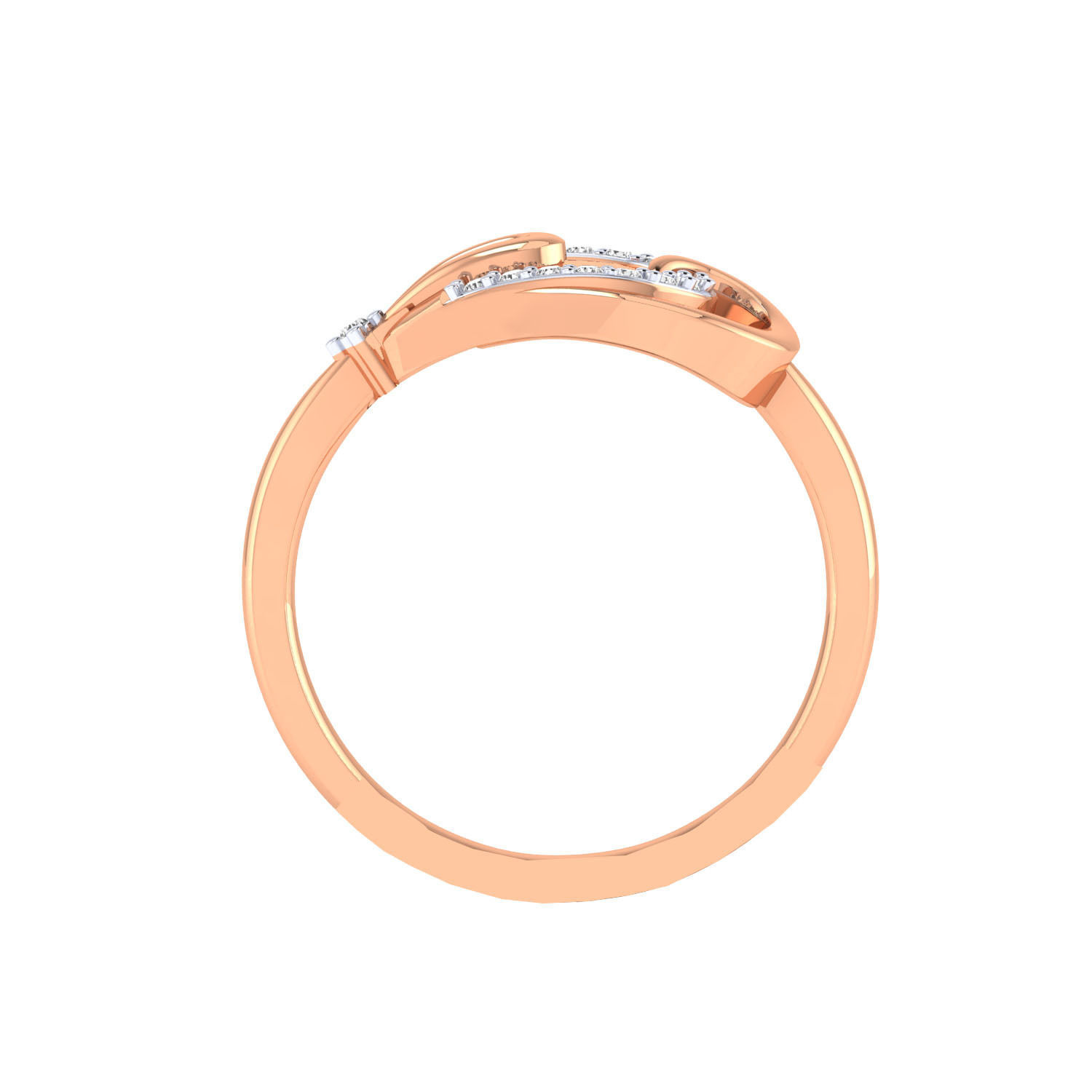 Women Wedding Engagement Ring STL OBJ FBX Renders Details 3D print model_1