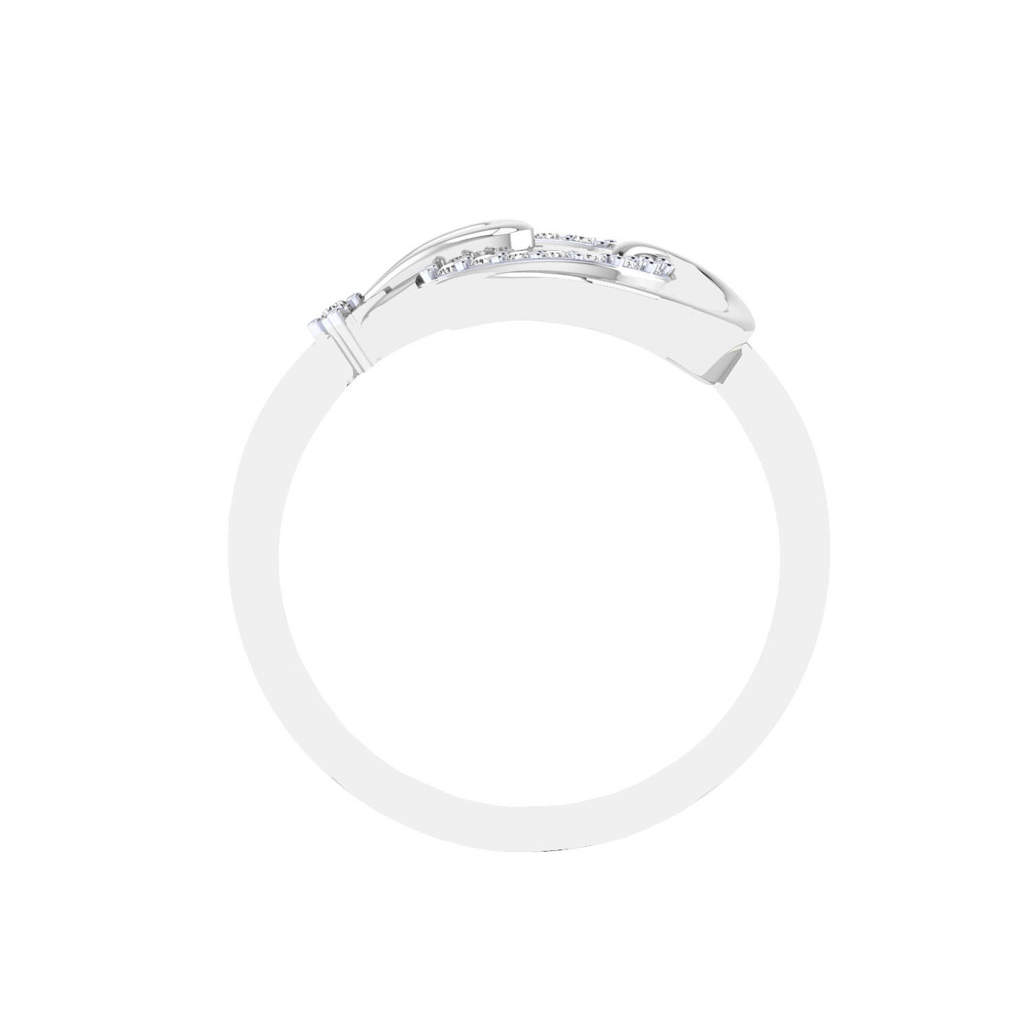 Women Wedding Engagement Ring STL OBJ FBX Renders Details 3D print model_20