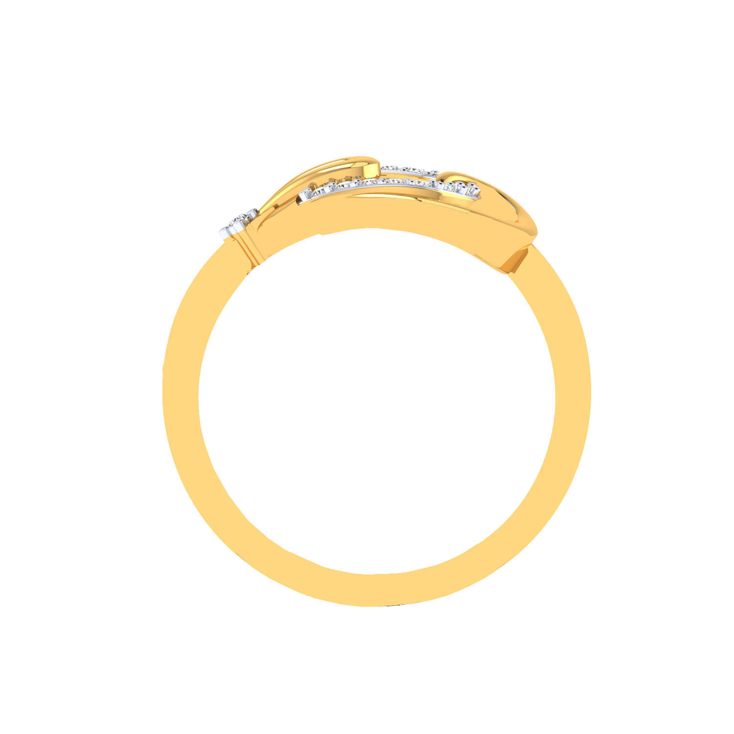 Women Wedding Engagement Ring STL OBJ FBX Renders Details 3D print model_22
