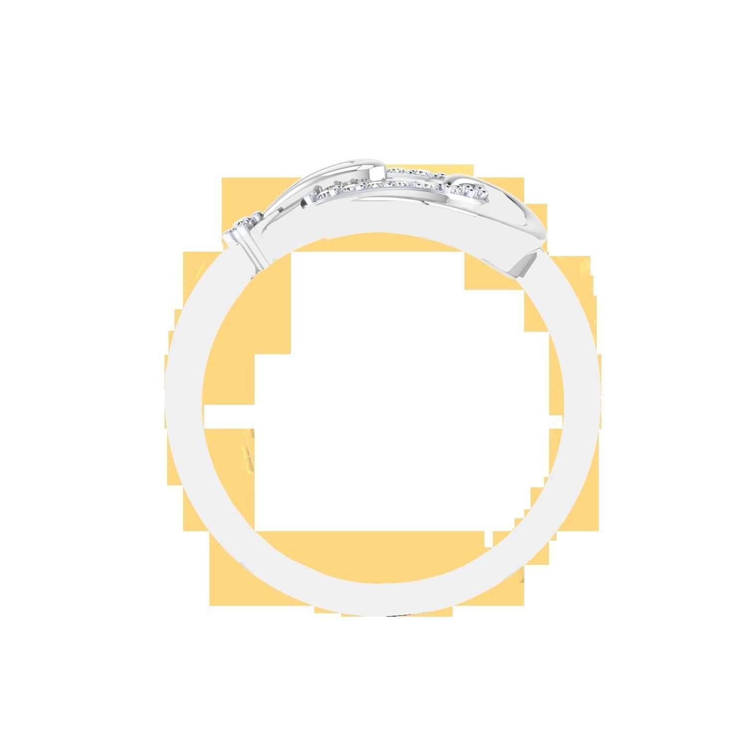 Women Wedding Engagement Ring STL OBJ FBX Renders Details 3D print model_21