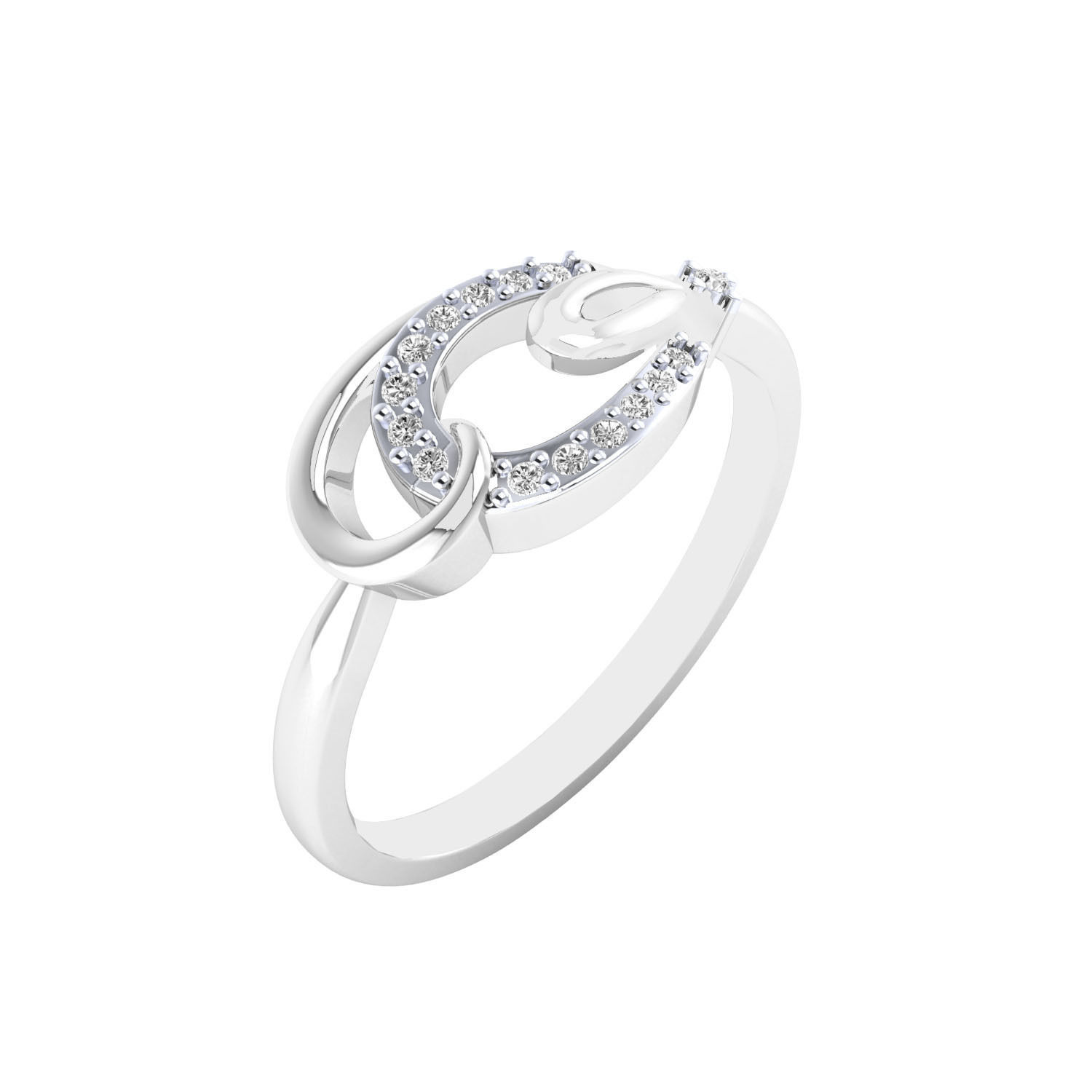 Women Wedding Engagement Ring STL OBJ FBX Renders Details 3D print model_14
