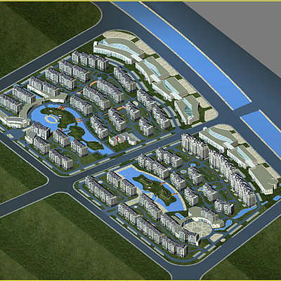 2004-07-06 tian you fu cun 3D model_8