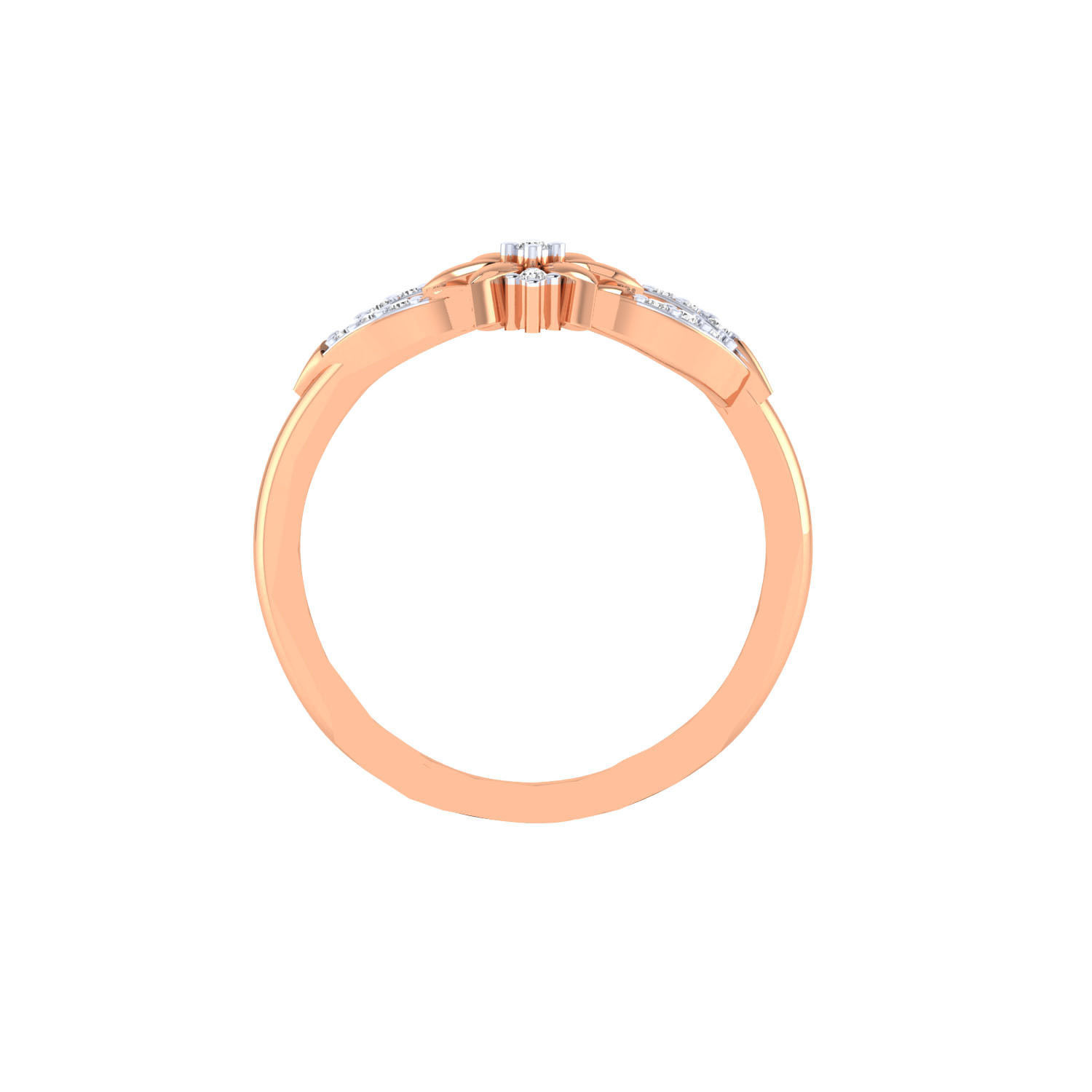 Women Wedding Engagement Ring STL OBJ FBX Renders Details 3D print model_12