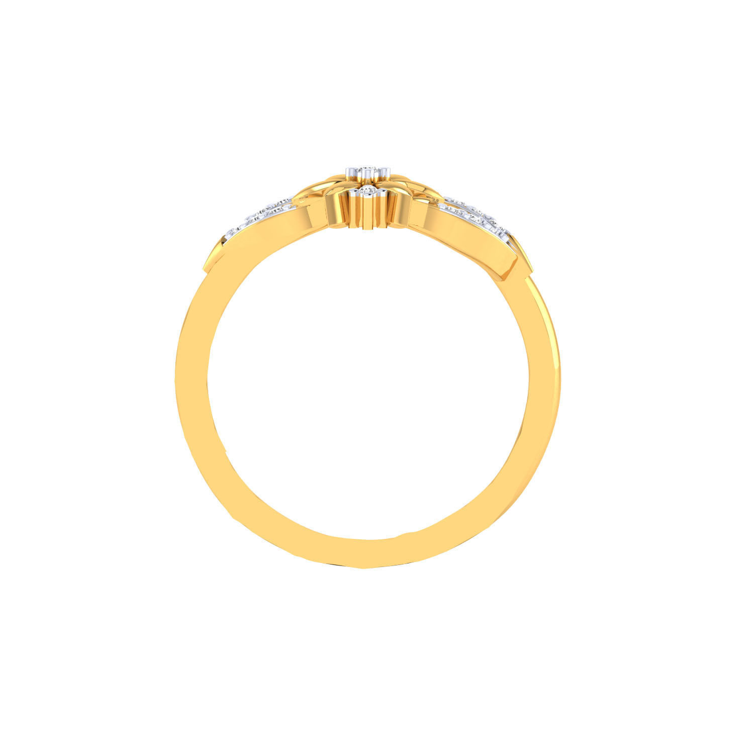 Women Wedding Engagement Ring STL OBJ FBX Renders Details 3D print model_22