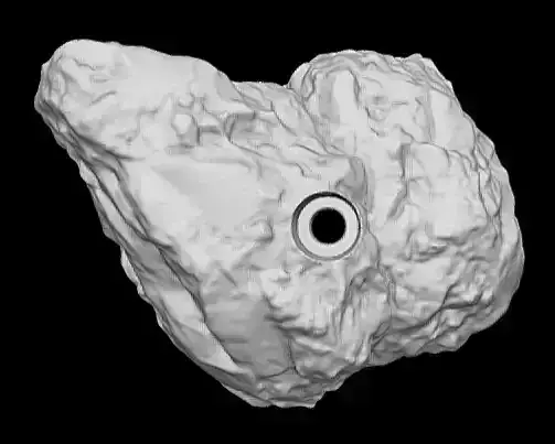 Climbing hold rock-like 3D print model