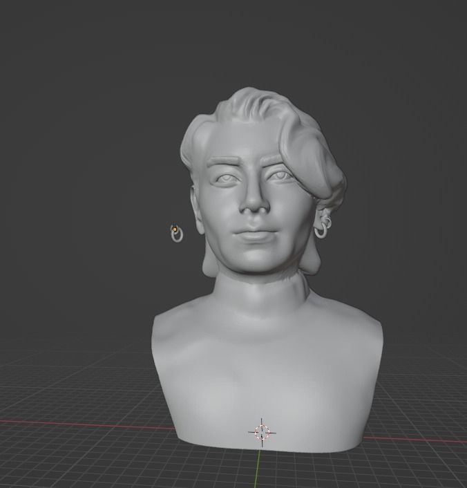 Jungkook 3D print model_3