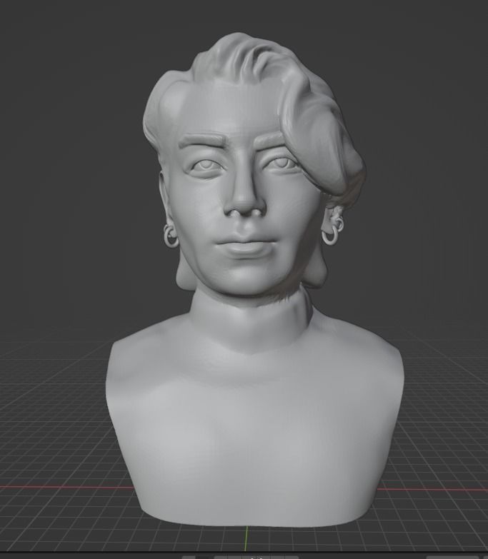 Jungkook 3D print model_5