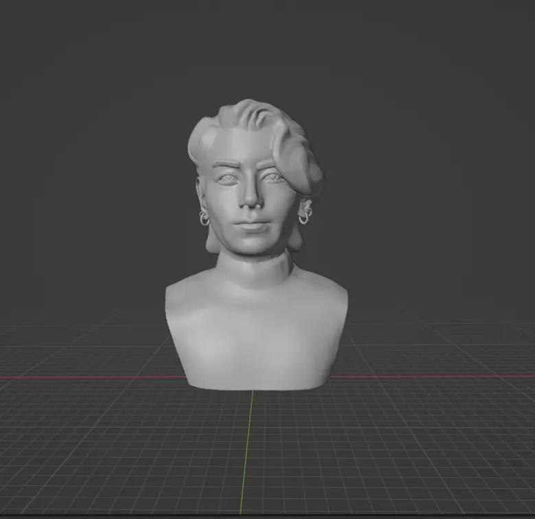 Jungkook 3D print model_0