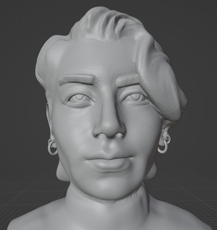 Jungkook 3D print model_18