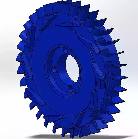 JET ENGINE-high pressure turbine