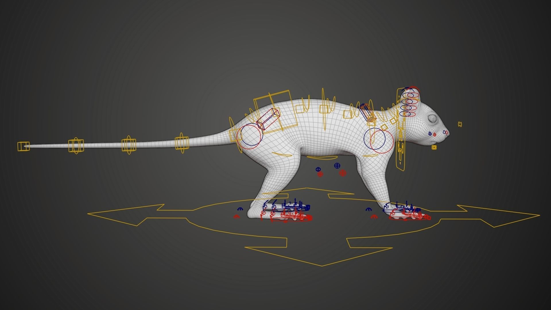 RedSquirrel Winter Animated VFX Grace 3D model_21