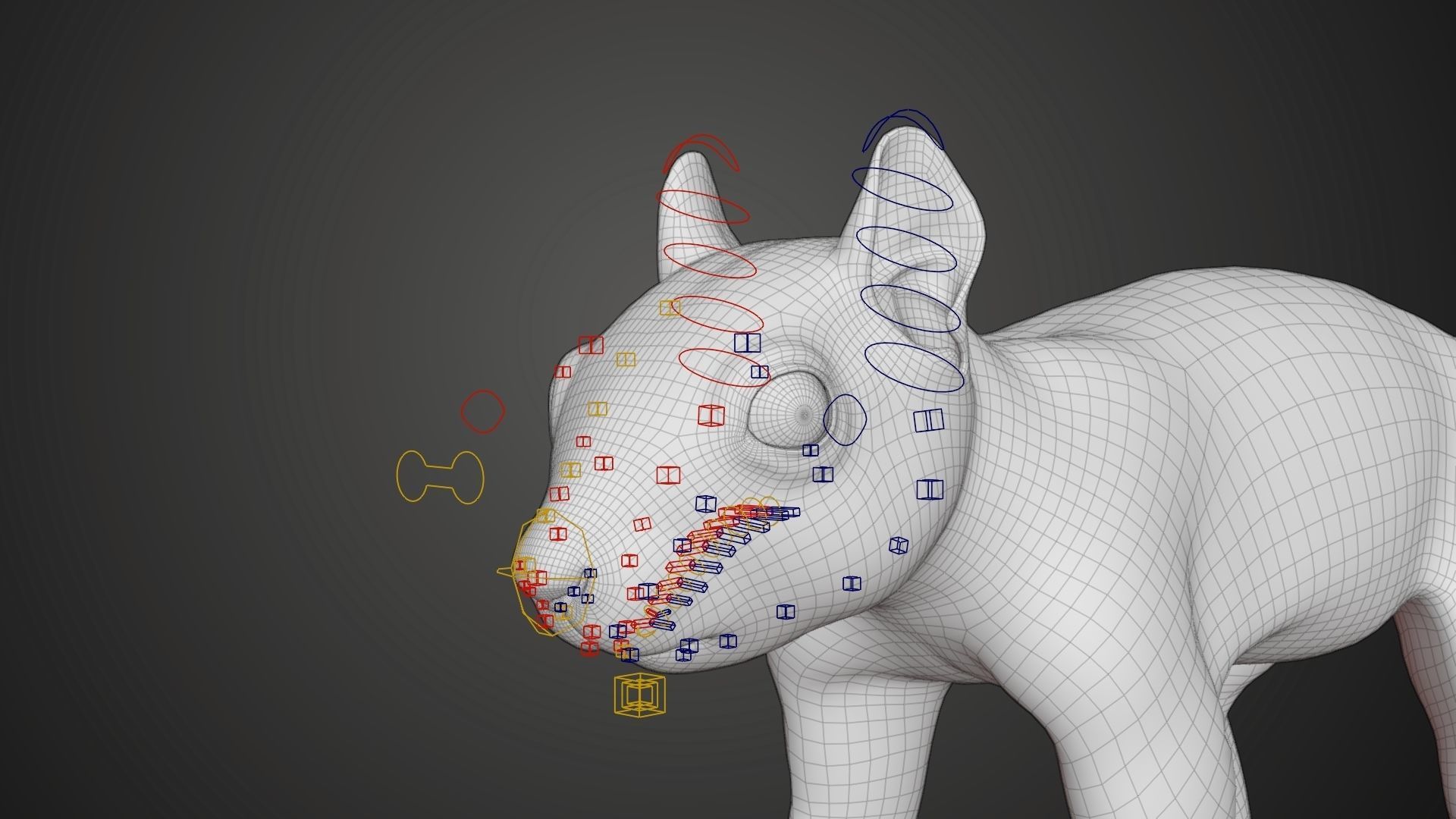 RedSquirrel Winter Animated VFX Grace 3D model_23