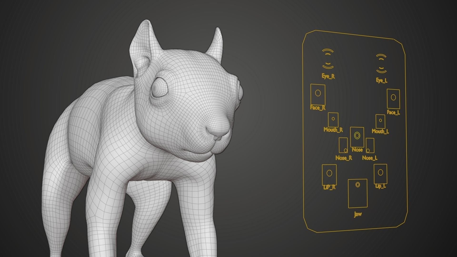 RedSquirrel Winter Animated VFX Grace 3D model_25