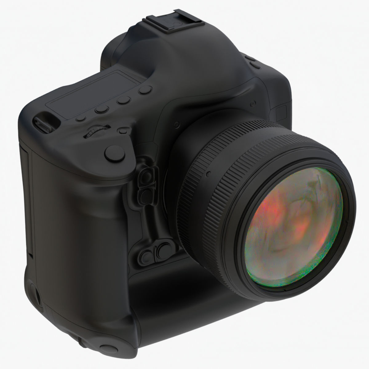 Detailed Realistic Camera 3D model_8
