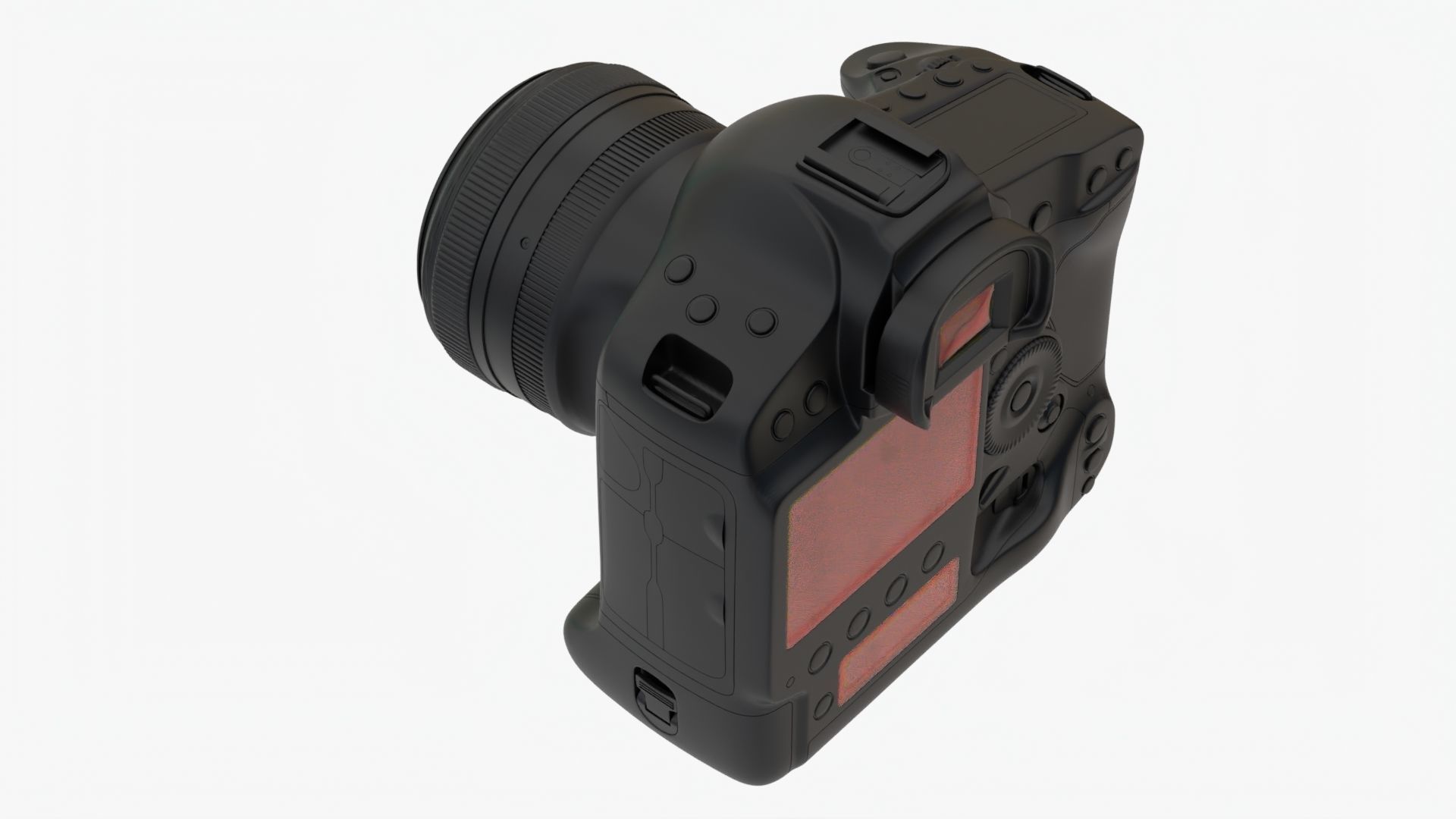 Detailed Realistic Camera 3D model_2
