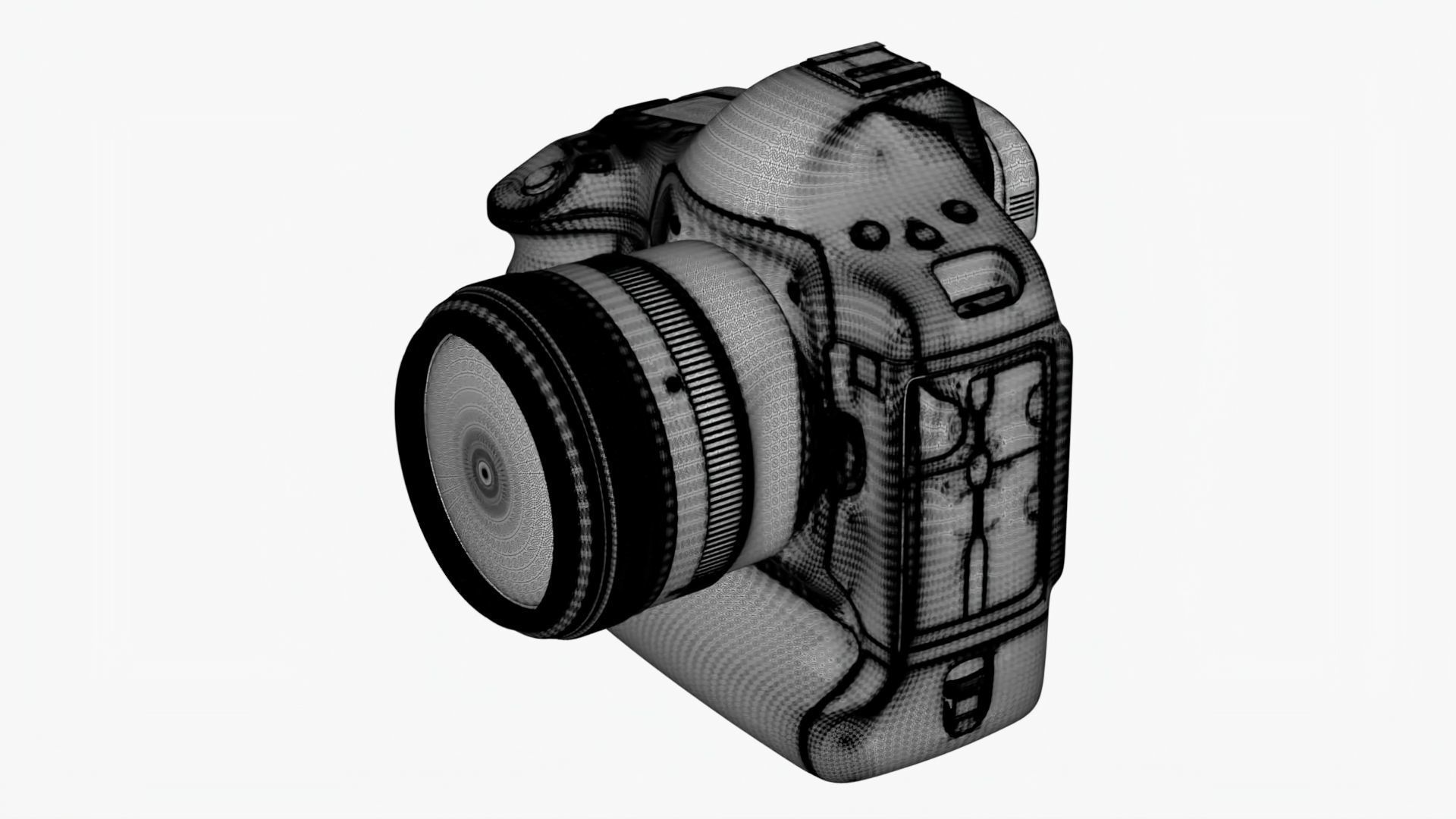 Detailed Realistic Camera 3D model_9