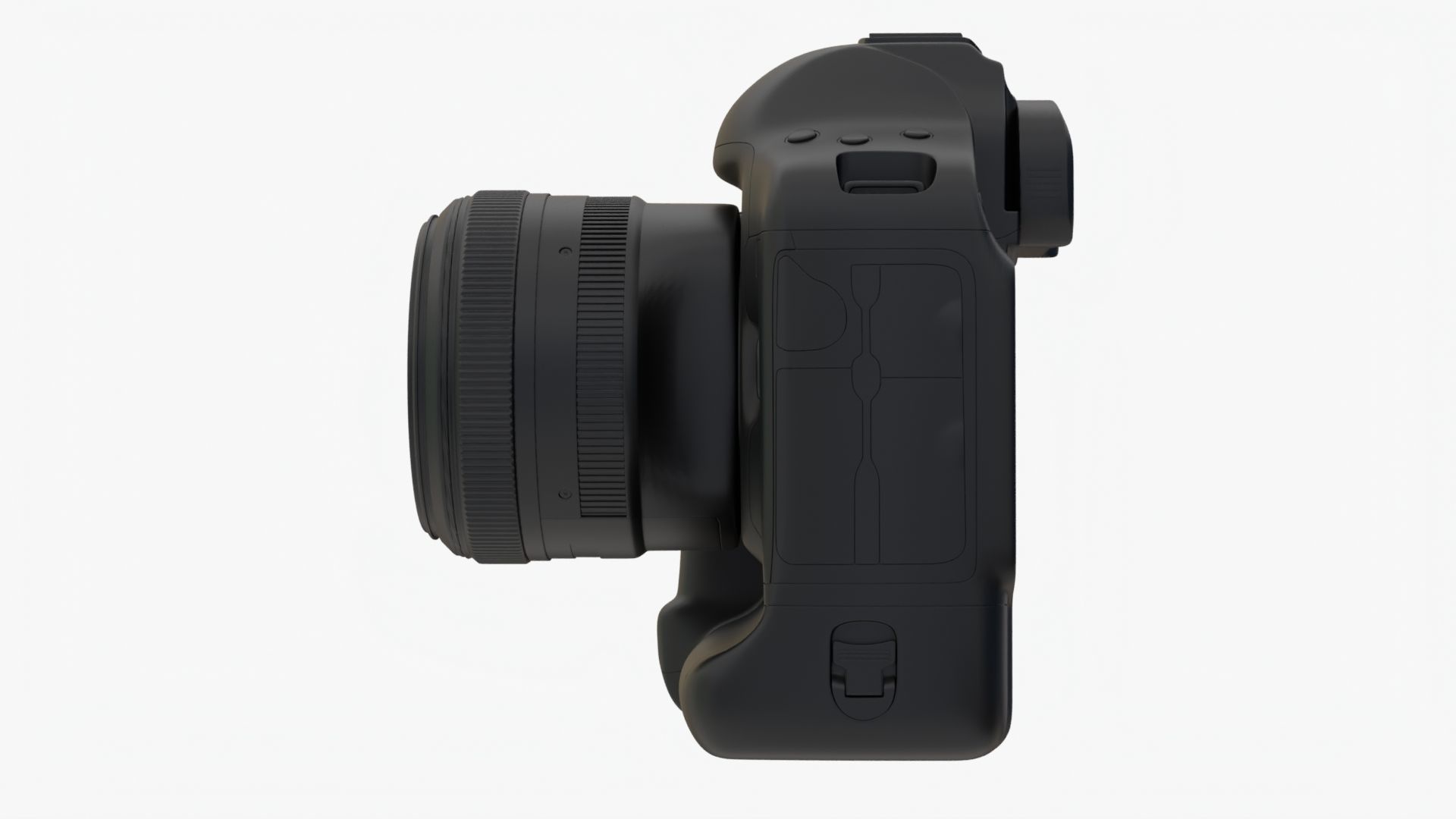 Detailed Realistic Camera 3D model_1